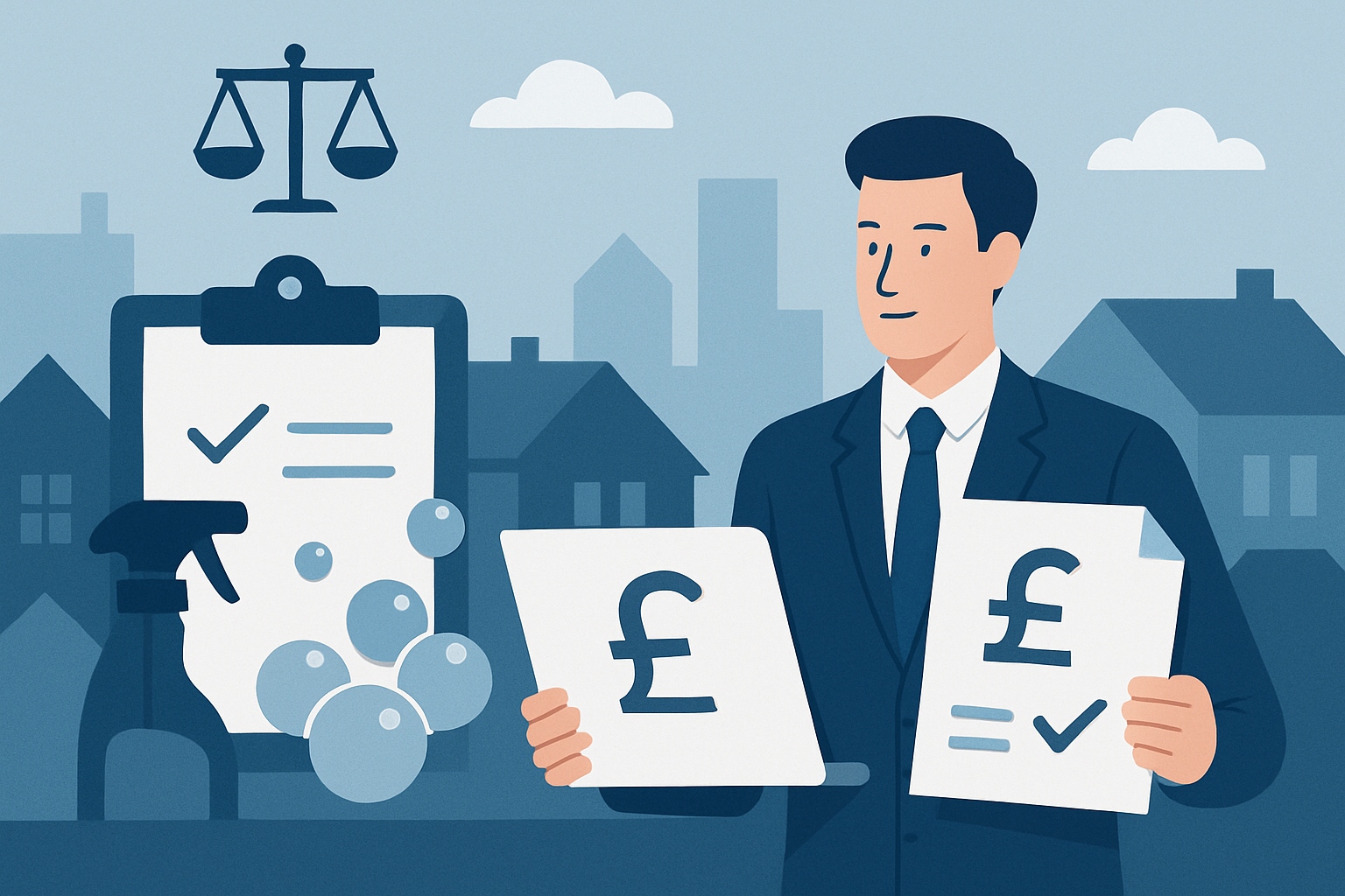 End-of-tenancy cleaning: what a landlord can lawfully deduct