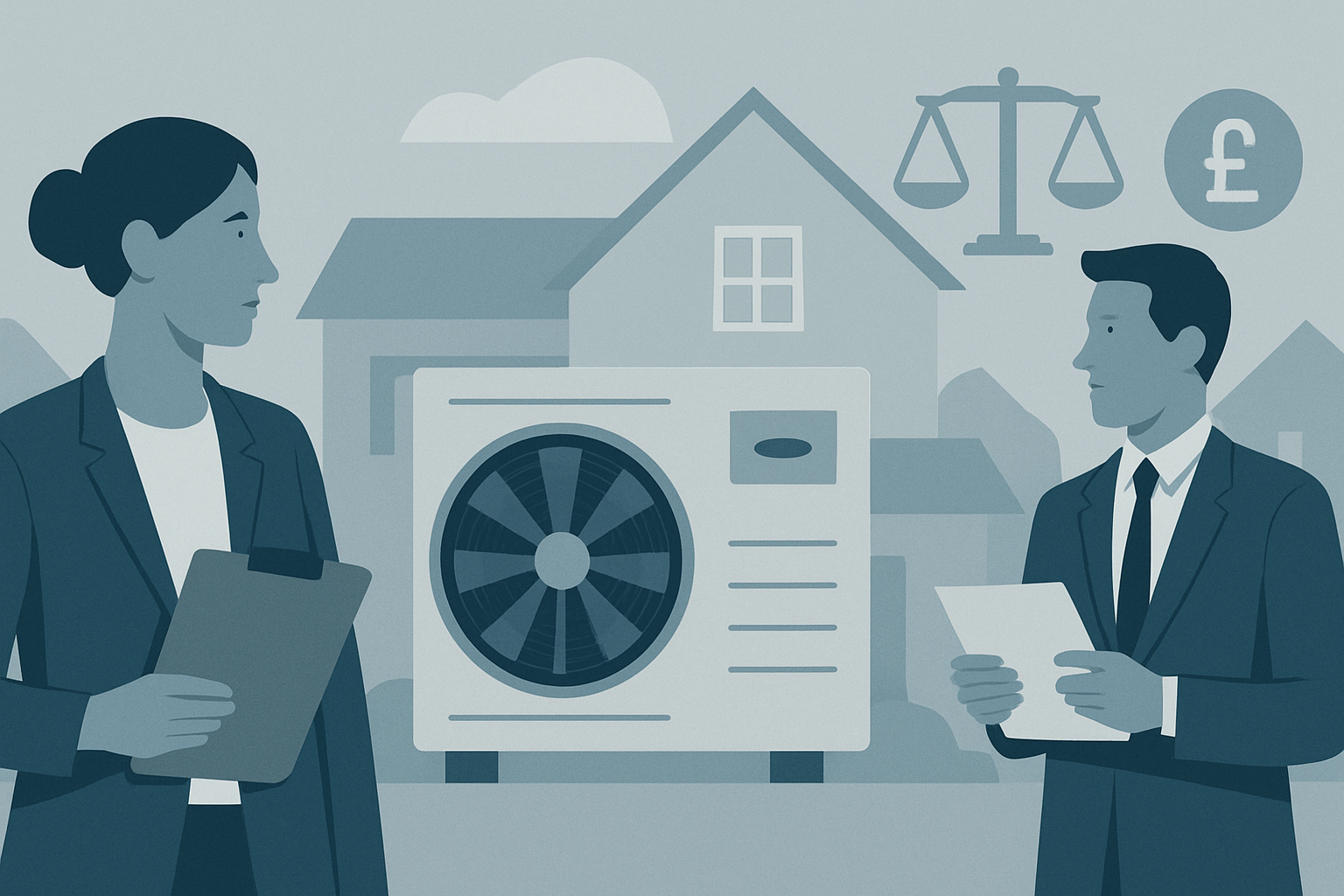 Heat pumps in rentals: grants, ECO4 and who benefits